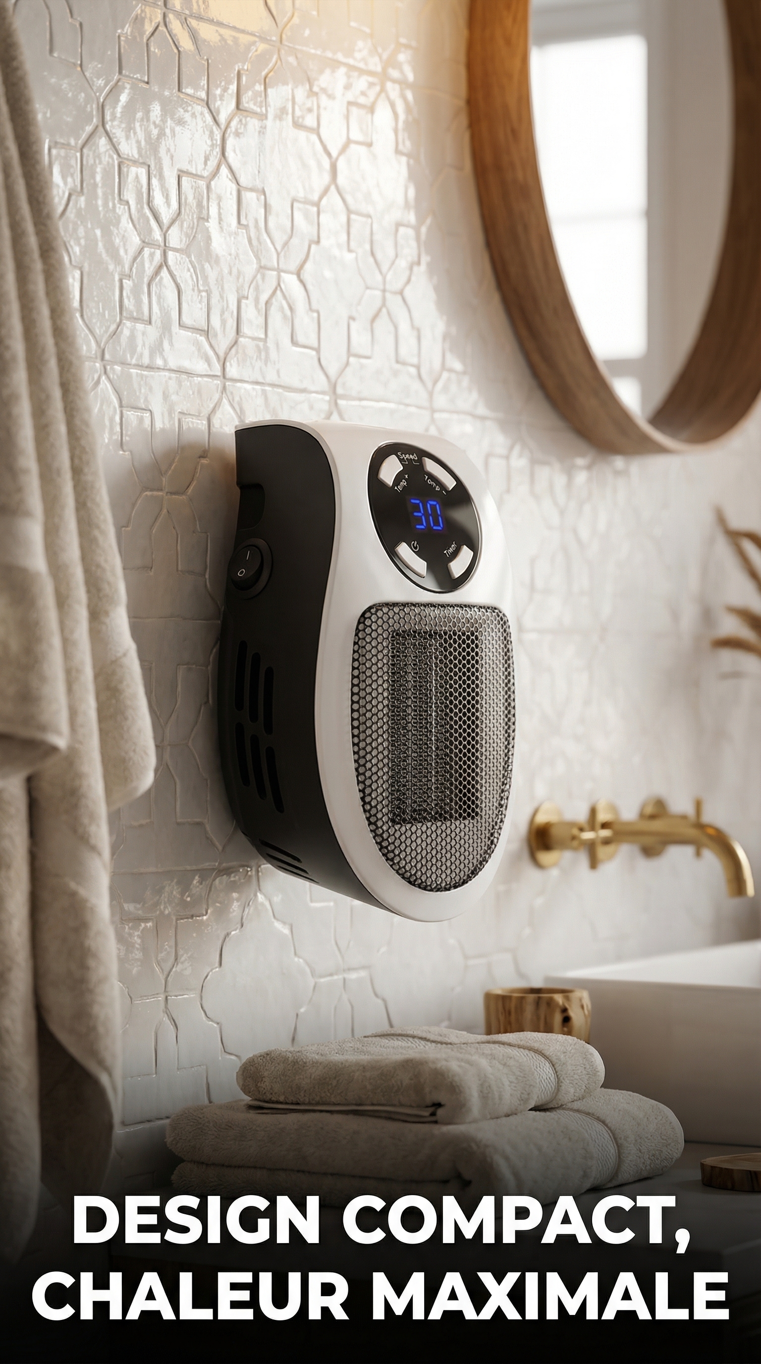 Compact et discret, partout dans la maison
