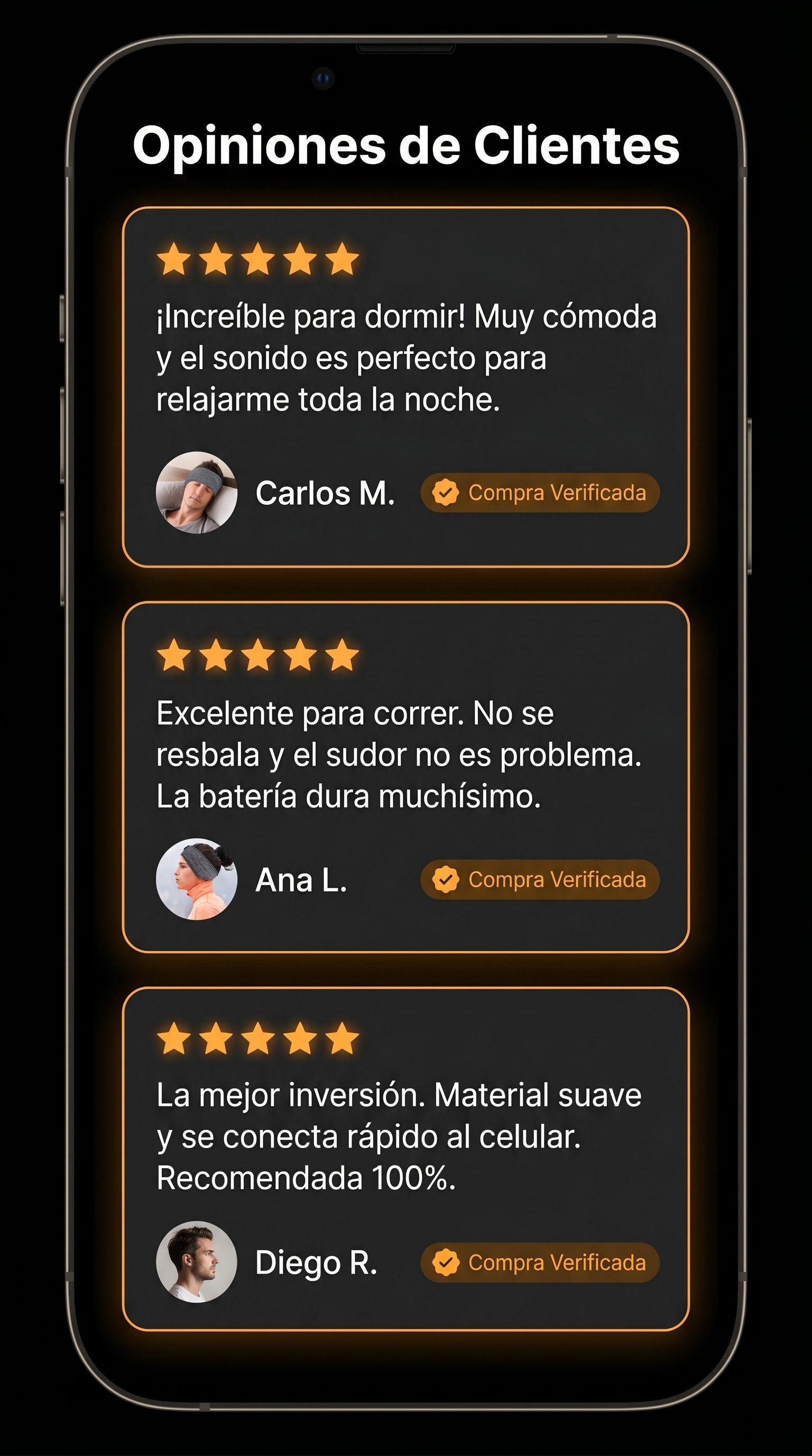 Diadema Bluetooth para Dormir y Deporte