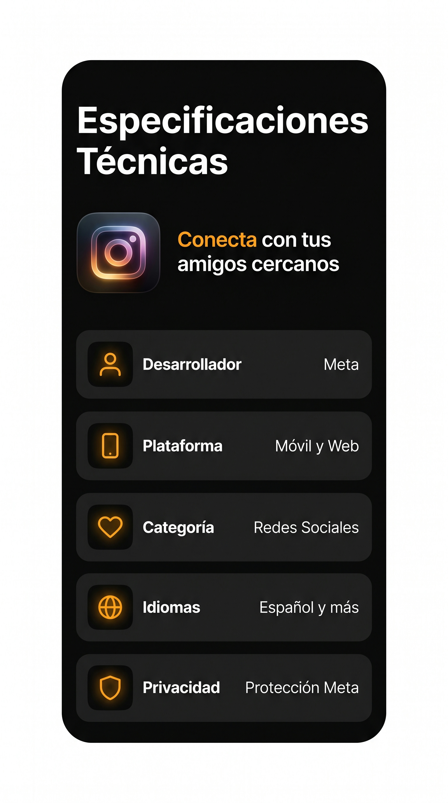 Instagram - Conecta con tus amigos cercanos